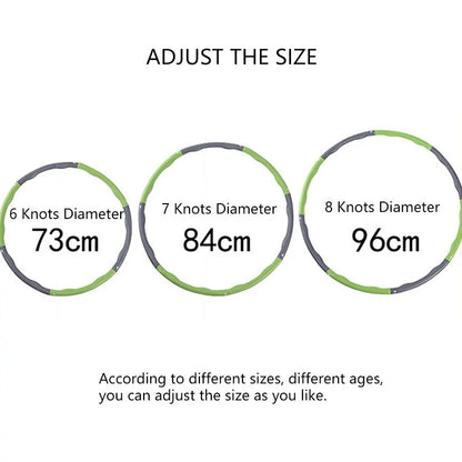 8-Part Removable Sport Hoop for Slimming