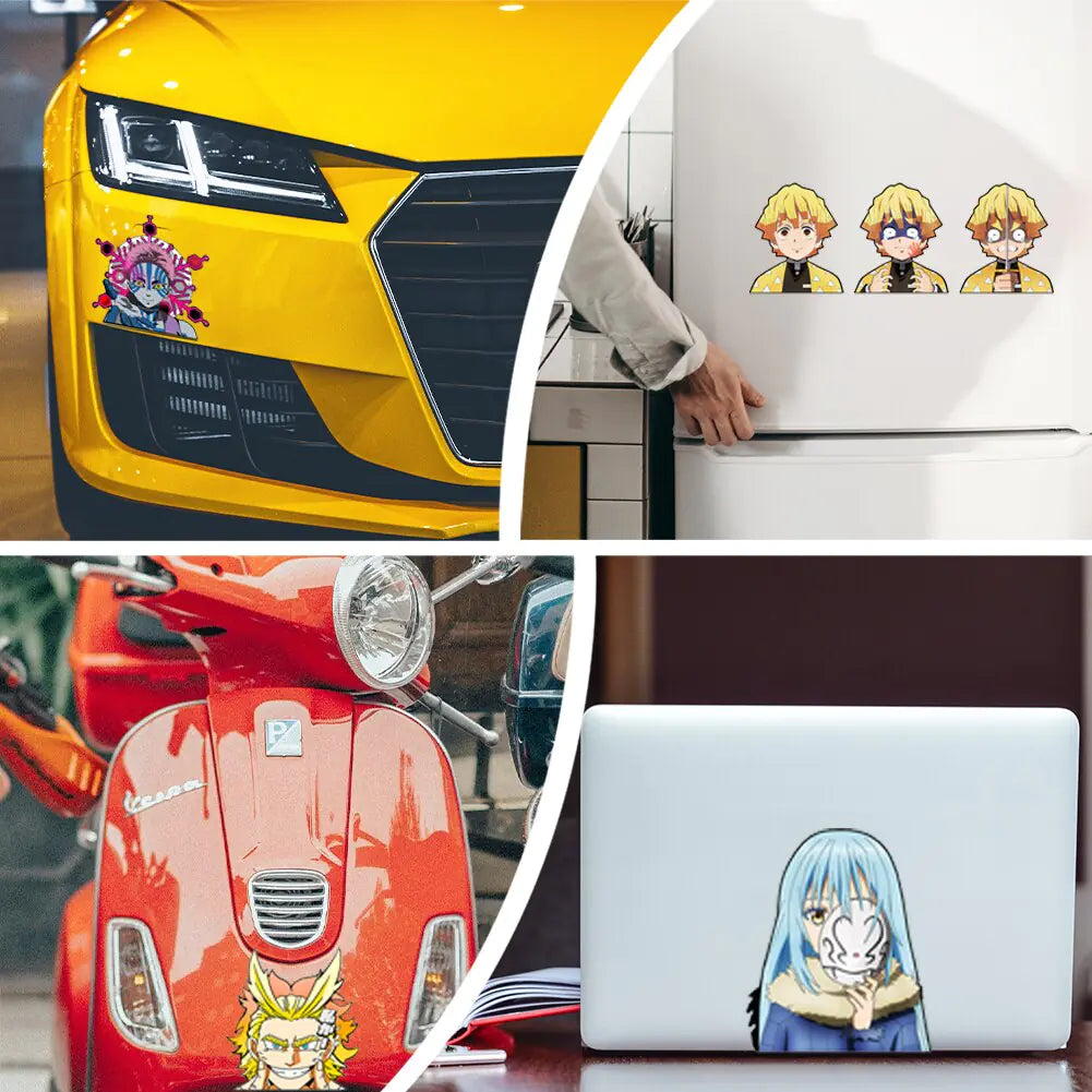 Motion Car Sticker Anime