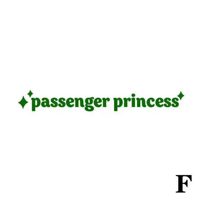 Girly Car Vinyl Art Sticker