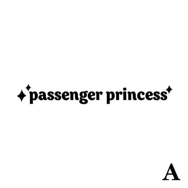 Girly Car Vinyl Art Sticker