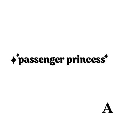 Girly Car Vinyl Art Sticker